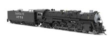 Broadway Limited N Scale 4-8-4 Northern Santa Fe Atsf 3758 Dc Version