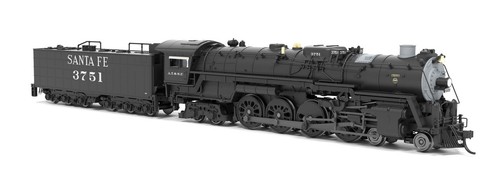Broadway Limited ~ Escala N ~ 4-8-4 Northern ~ Santa Fe ATSF #3758 ~ Versión DC | Condition: New