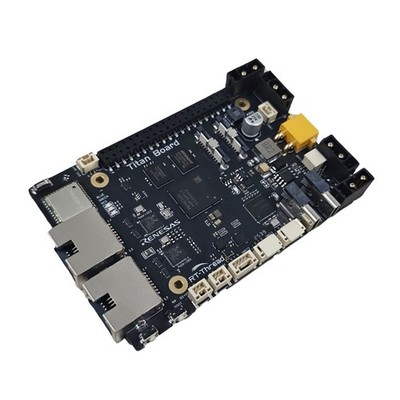 RT-Thread RA8P1 Titan Board Dual Core 256GOPS AI-Accelerated MCU Board w/Camera