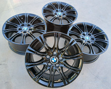 Bmw E46 328i 330ci Zhp Oem Mtech Staggered 18 Style 135 Wet Black Wheels Rims