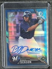 Denson, David - 2016 Bowman Chrome - Autograph - 48/150