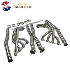 Stainless Exhaust Manifold Headers Kit For Chevy Corvette C6 LS2/LS3 2005-2013