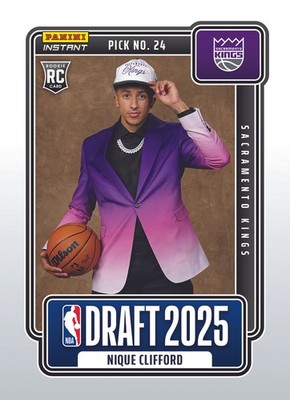 2025-26 Panini Instant Nique Clifford ROOKIE DRAFT NIGHT 1/947 SP