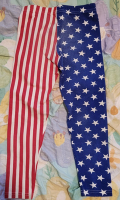 American Apparel girls leggings in pre-owned condition size 8