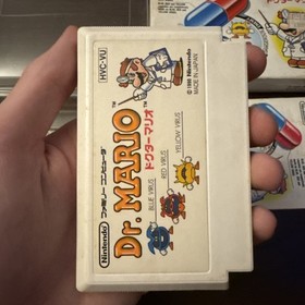 Dr Mario (Nintendo Famicom) Complete - Tested - Authentic