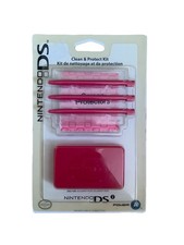 Official POWER A Nintendo DSi Clean  Protect Kit - PINK - BRAND NEW