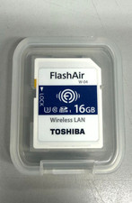 TOSHIBA W-04 FlashAir SD Memory Card 16GB Wireless WiFi Digital Camera