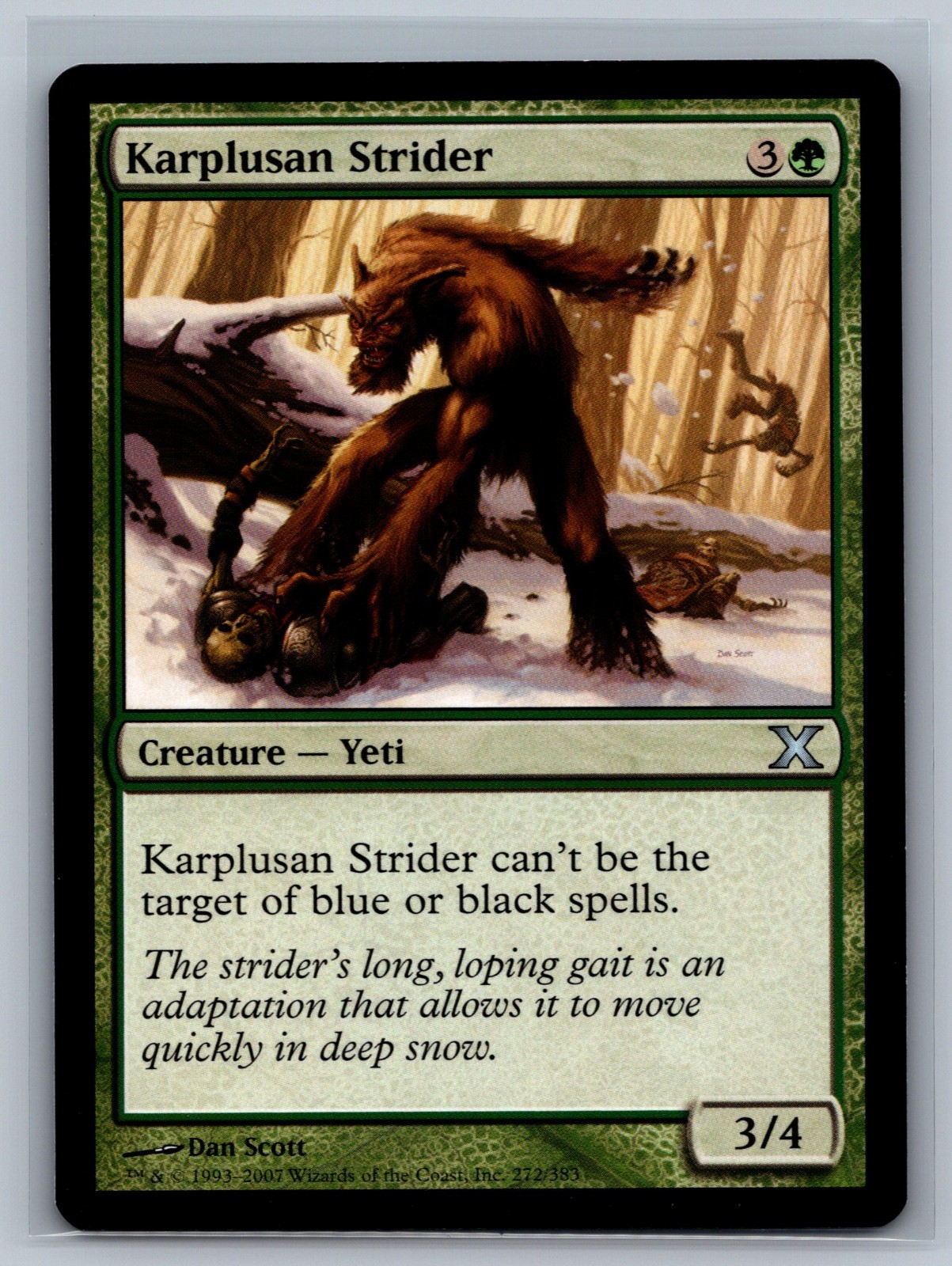 Magic The Gathering 10th Edition Karplusan Strider #272/383 MTG TCG CCG Tenth