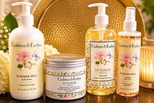 Crabtree Evelyn Summer Hill Body Care Gift Set Lotion Wash Mist Butter