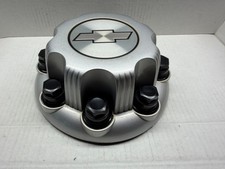 One Single New Chevy Chevrolet Chrome 8 Lug Center Cap - Fits for Chevy