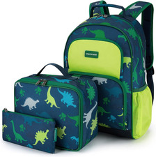Kids Backpack for Boys Girls 4-8 Kindergarten Elementary School Backpack with Lu
