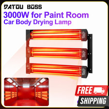 3000W Spray Booth Infrared Paint Curing Lamp Infrared Dryer Heater Heating Light