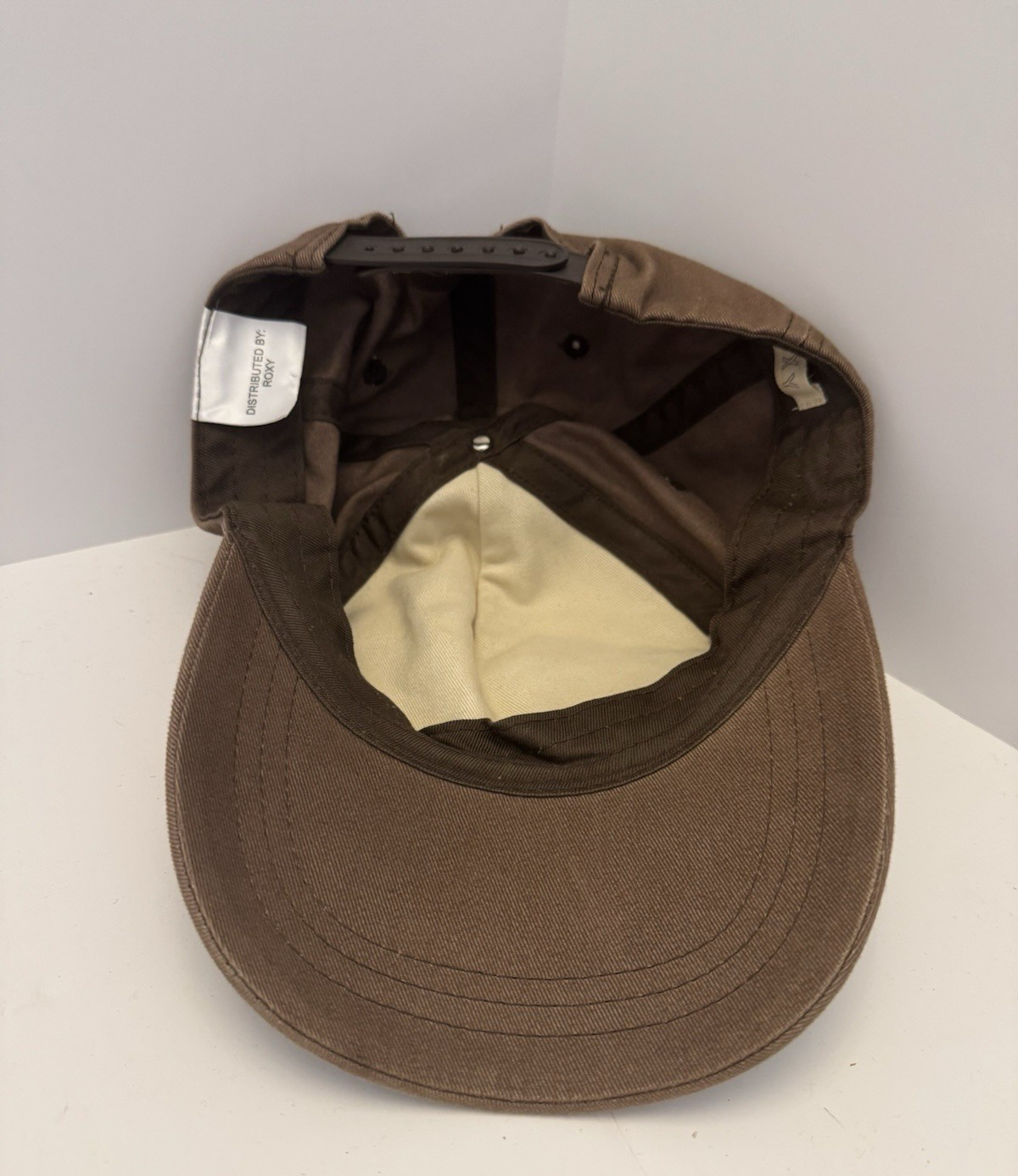 Roxy Baseball Hat Snapback Brown Yellow Embroider… - image 7