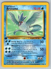 Articuno #17/62 1st Edition Fossil (Mitsuhiro Arita) Pokemon Card - LP on eBay