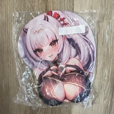 Anime Mouse Pad with Wrist Rest, 3D Ergonomic Design, Multicolor