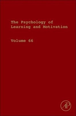 Psychology of Learning and Motivation Hardcover