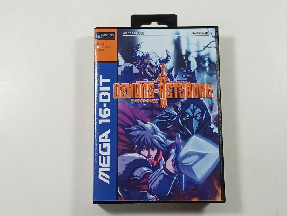 Demons of Asteborg Megadrive jeu neuf retro gaming region free