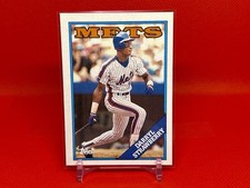Topps 1988 Topps - Base Set Darryl Strawberry New York Mets #710