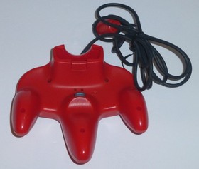 Nintendo 64 N64 Red OEM Controller, NUS-005, Tight Stick