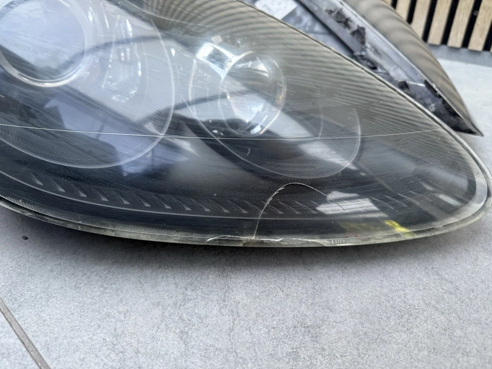 Porsche Cayenne 958 92A Xenon Scheinwerfer Schwarz Gts Turbo Links Rechts - Bild 3 von 4