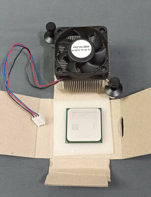 AMD Athlon 5150 Quad Core Processor 1.6 GHz, Socket AM1, 25W CPU & Radeon R3 GPU
