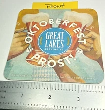 GREAT LAKES BREWING CO of CLEVELAND OH, "OKTOBERFEST-PROST" 2018 DATED.