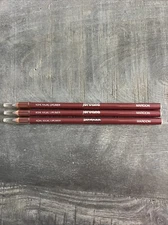 3 Piece Jordana Lipliner Pencil Kohl Kajal Maroon New
