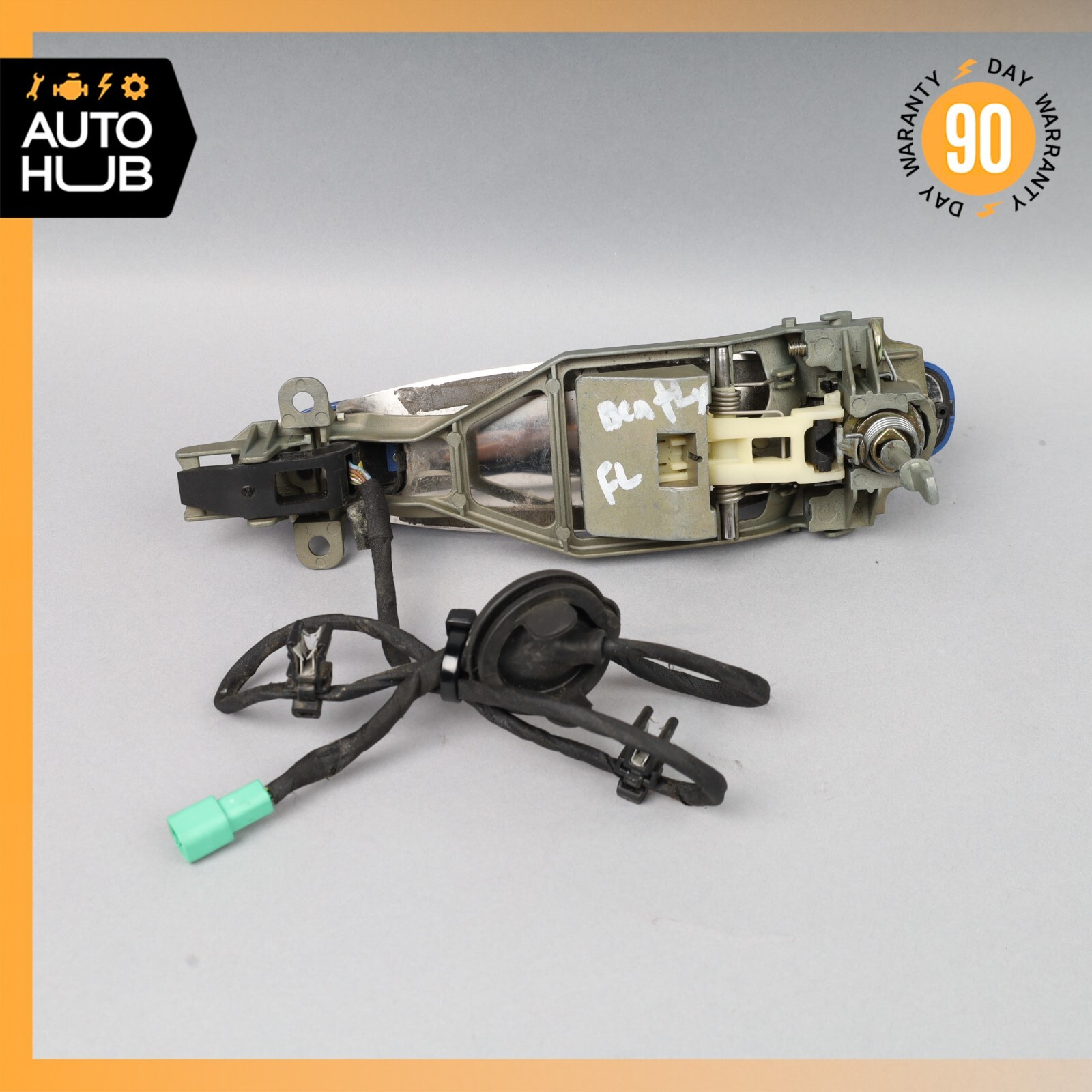 03-13 Bentley Continental GT GTC Left Driver Side Door Handle Keyless Go OEM 36k