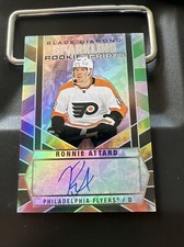 2022-23 Upper Deck Black Diamond - Sparkling Rookie Scripts Ronnie Attard AUTO