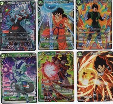 LOT 15 DRagon Ball Super SR/R/UC Goku Demon God Towa Vegta NM FR453