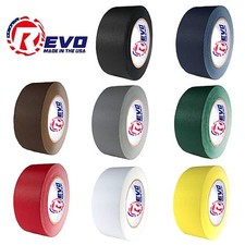 REVO Gaffers Tape (2" x 30 yds) GAFF TAPE / 8 Color Choices / Made in USA