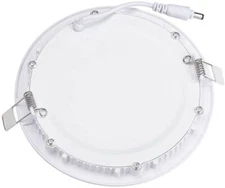 3W 3'' 9W 5'' Ultra-Thin Round LED Recessed Ceiling Panel Light AC85-265V 6500K