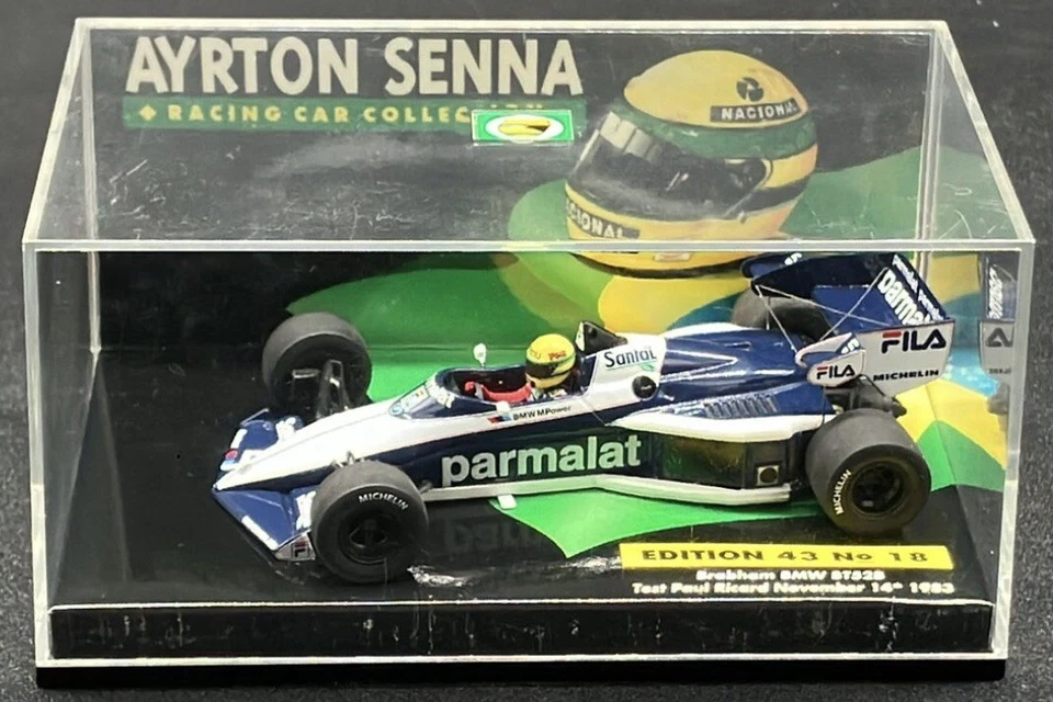 Minichamps 1/43 Brabham BMW BT52B Test Paul Ricard 1983 Ayrton Senna 540834399 Foto 3 de 4