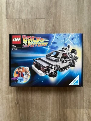 LEGO Ideas 21103 DeLorean Time Machine OVP Ungeöffnet Neu OVP MISB Sealed Toy - Bild 1 von 3