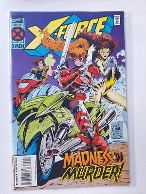 *X-Force* #40 hochgradig seltene Marvel Comics 1994 X-Men/Neu Mutants Deadpool Film 