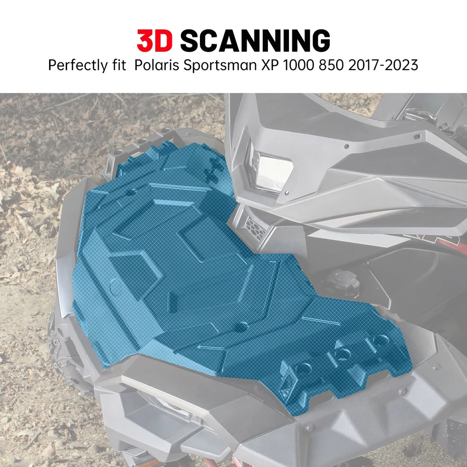 Front Rack Front Storage Compatible with Polaris Sportsman XP 1000 850 2017-2023 Foto 3 de 4