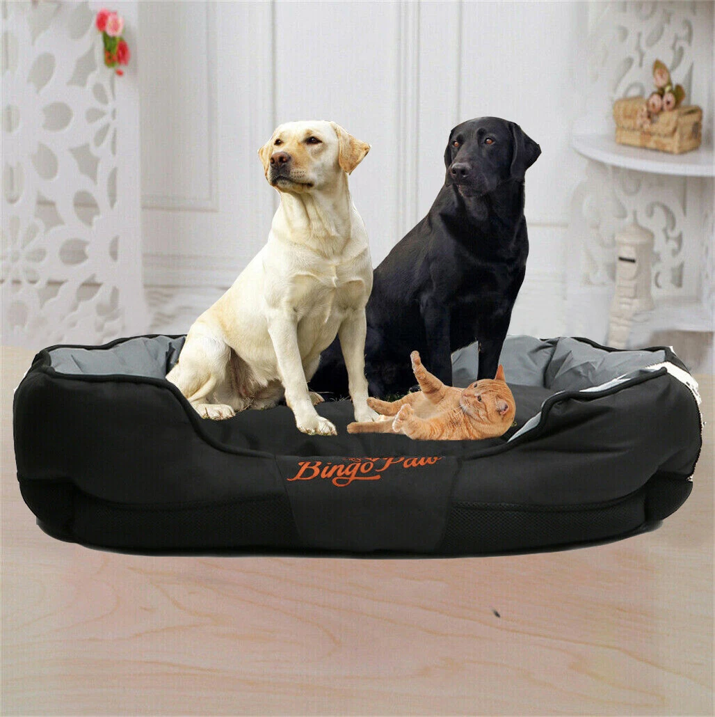 Extra Large Jumbo Orthopedic Dog Bed Soft Washable Kennel Pet Basket Waterproof
Opens in a new windo