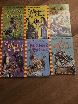 X6 Winnie The Witch Books Age 2-5 Years