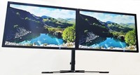 NEC Dual Screen 2×22″ Monitor Bundle - (1680 x 1050) - 2xDisplayPorts