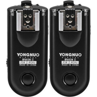 YONGNUO RF-603N II N3 Wireless Remote Flash Trigger for Nikon
