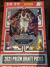 2021-22 Prizm Draft Picks Fireworks Silver Circles #16 Kevin Durant