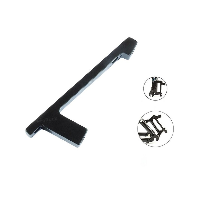 Disc Brake Adapter Post Mount Caliper to Post Front Fork or Rear black