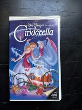 Walt Disney Cinderella Black Diamond Classics VHS 410 Walt Disney  MCMXLIX NTSC