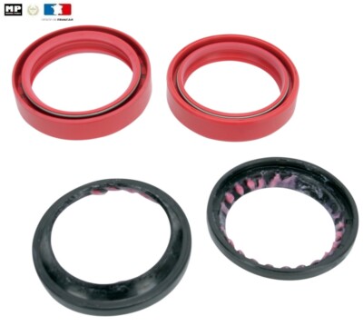 Jeu De Joints Spy Et Cache-poussière De Fourche Pour Kawasaki GPZ 600 (1987-1989) - Neuf Sous Sachet
