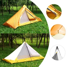 1x Ultralight 1 Person 3/4 Seasons Backpacking Tent Outdoor Hiking Camping Tent