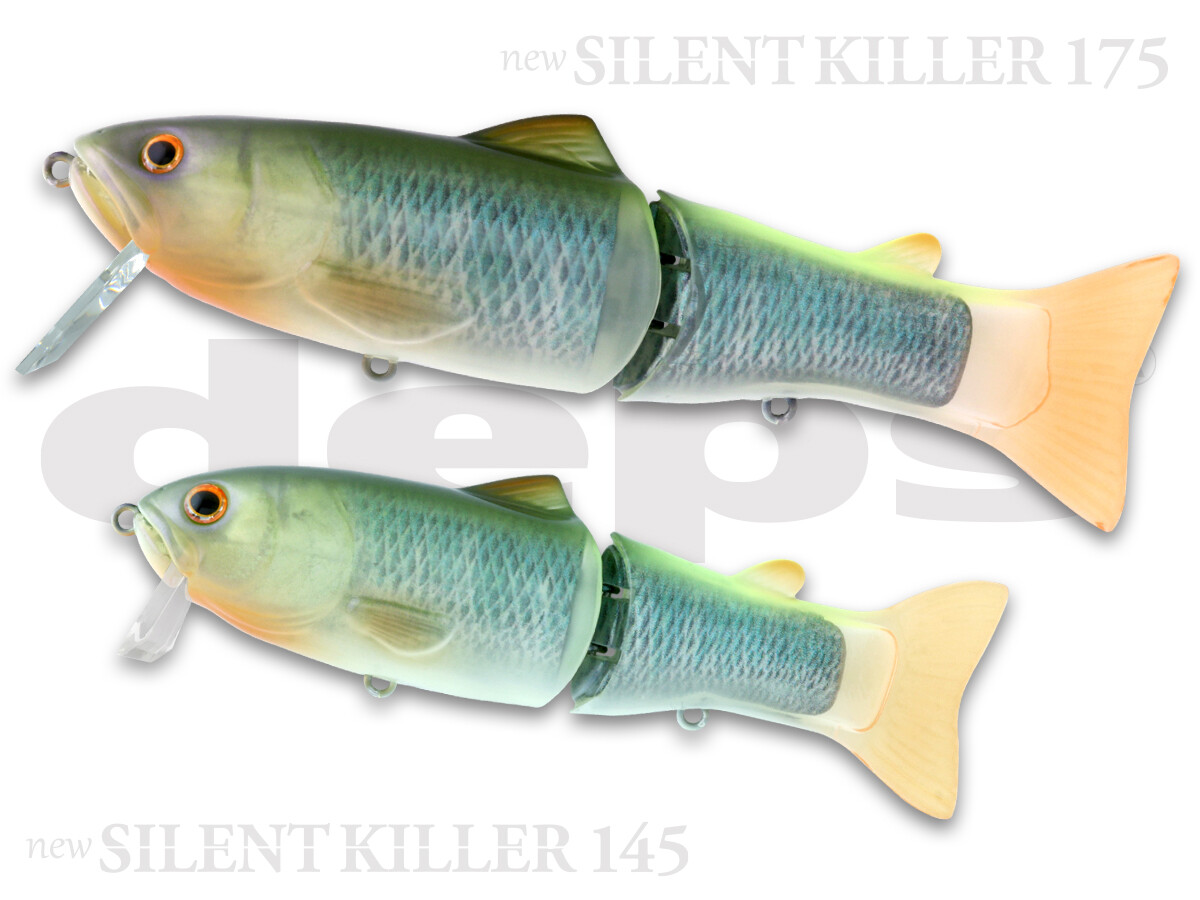 Leurre Deps Silent Killer 145 – Flottant, Coloris 01, Pour Truite (Neuf)