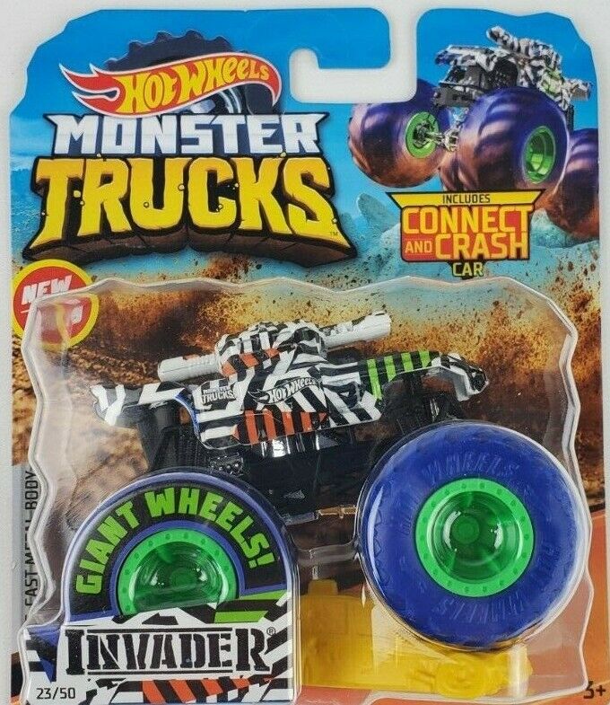 Hot Wheels Monster Trucks Crash Legends Tri To Crush-me 164 Diecast Car  Mattel Toys - ToyWiz