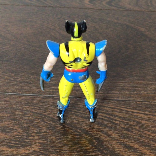 Marvel Steel Mutants Wolverine 2.5" Toy Diecast Metal Action Figure 1994 ToyBiz - Picture 3 of 4