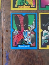 1991 X-Force 23 Trading Cards Marvel Comics Universe Deadpool X-Men In Sleeves