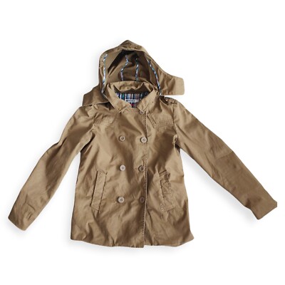 Roxy Jacke mit Kapuze und Knopfleiste - 100% Baumwolle - Größe M